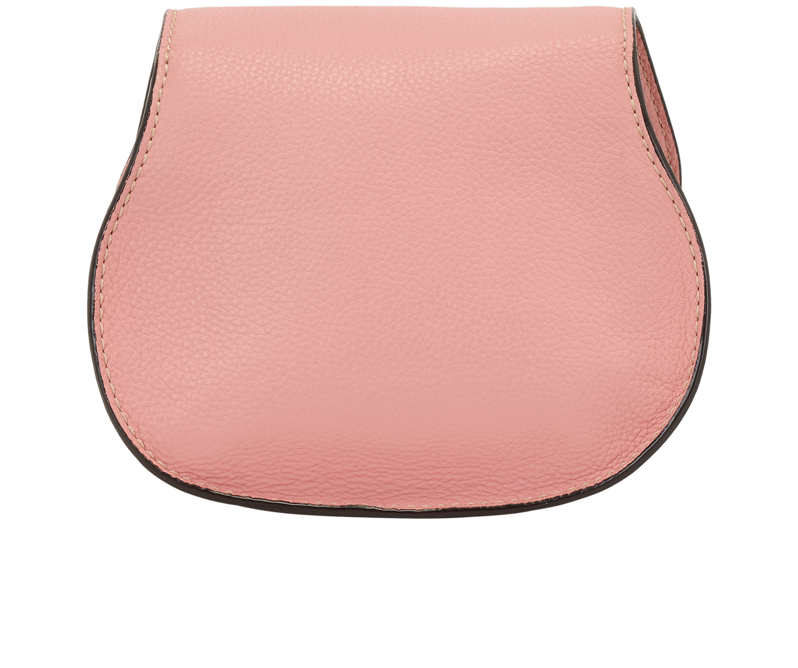 Small Marcie Saddle Bag, &pound;495, Handbags, Pink, Leather, Back view